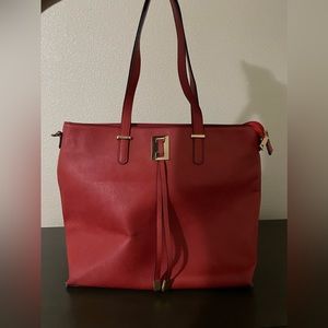 Medium Red Tote